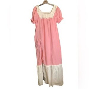 Vintage Fashions By Loki Maxi Ruffle Sleeve Dress (large ?)